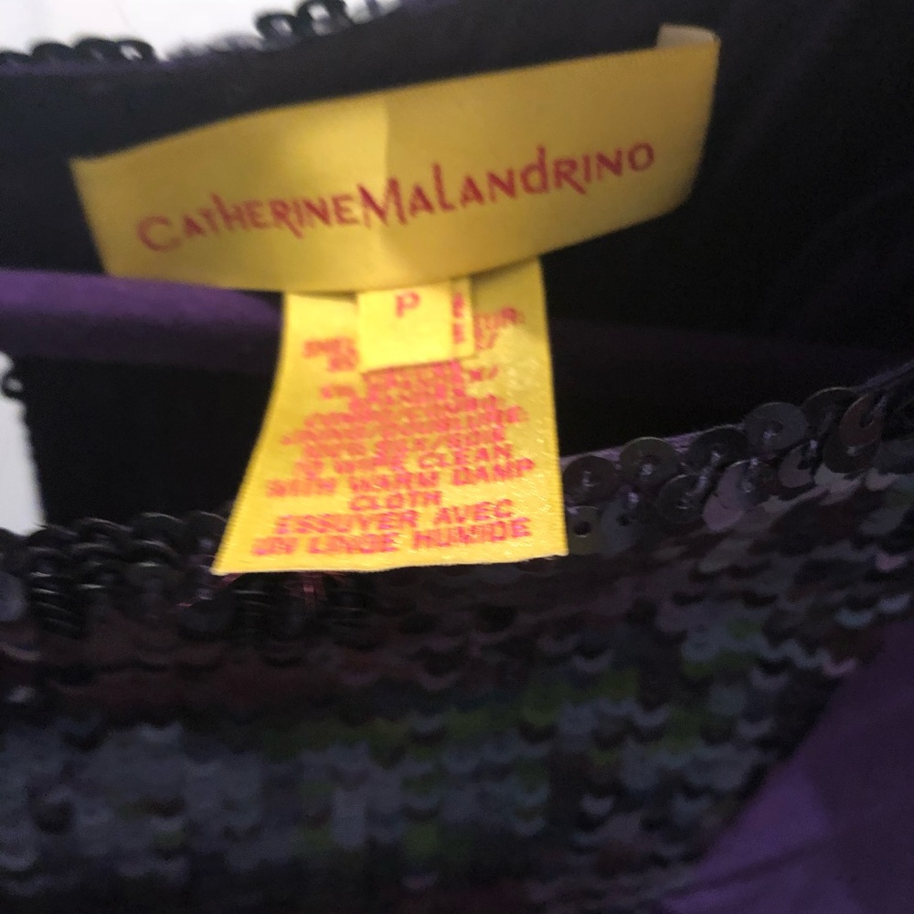 C. Malandrino purple dress - Picture 5 of 5
